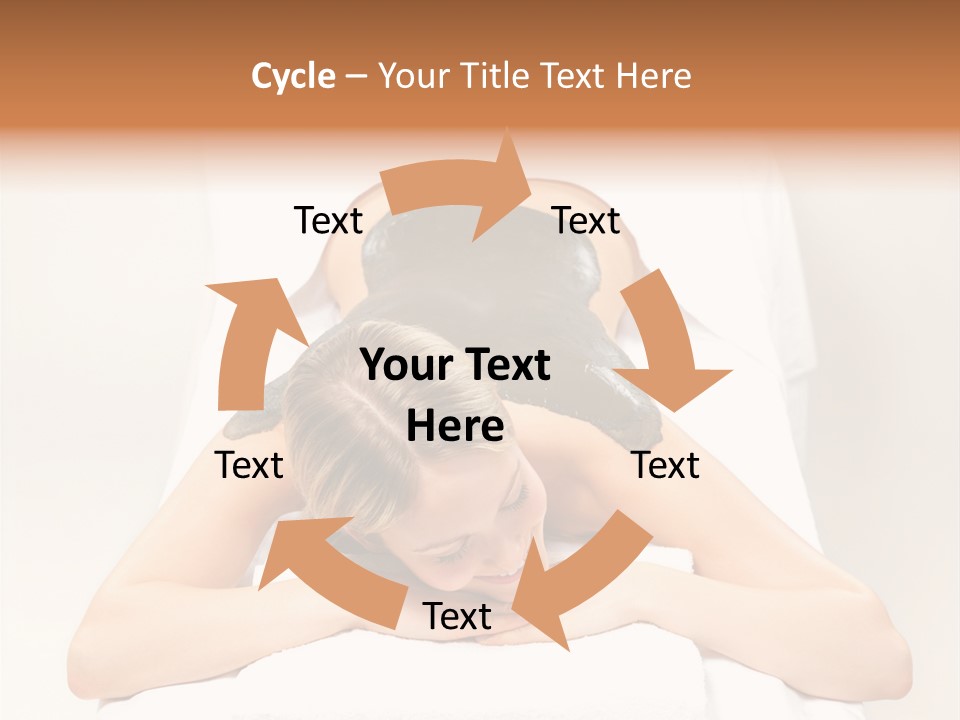 Portrait Of Beautiful Woman Before Spa Treatment PowerPoint Template