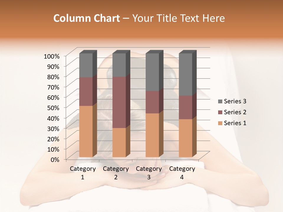 Portrait Of Beautiful Woman Before Spa Treatment PowerPoint Template