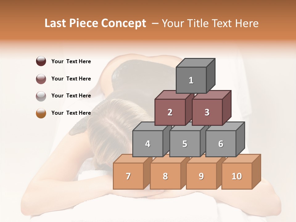 Portrait Of Beautiful Woman Before Spa Treatment PowerPoint Template