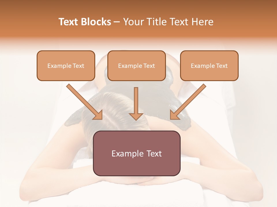 Portrait Of Beautiful Woman Before Spa Treatment PowerPoint Template