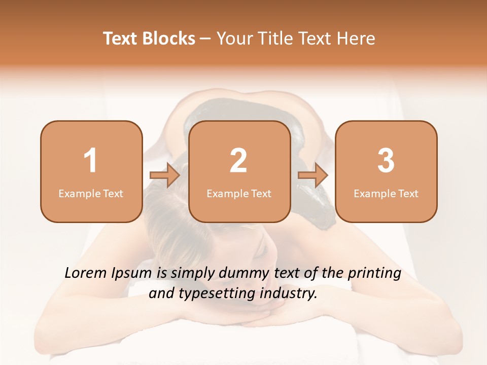 Portrait Of Beautiful Woman Before Spa Treatment PowerPoint Template