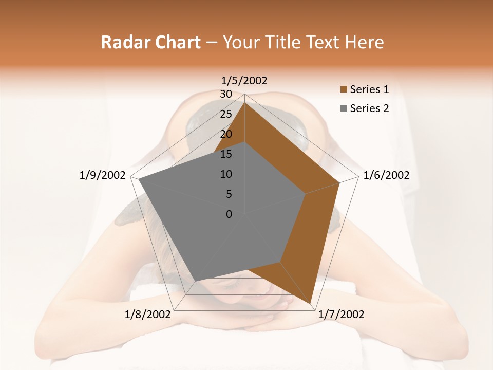 Portrait Of Beautiful Woman Before Spa Treatment PowerPoint Template