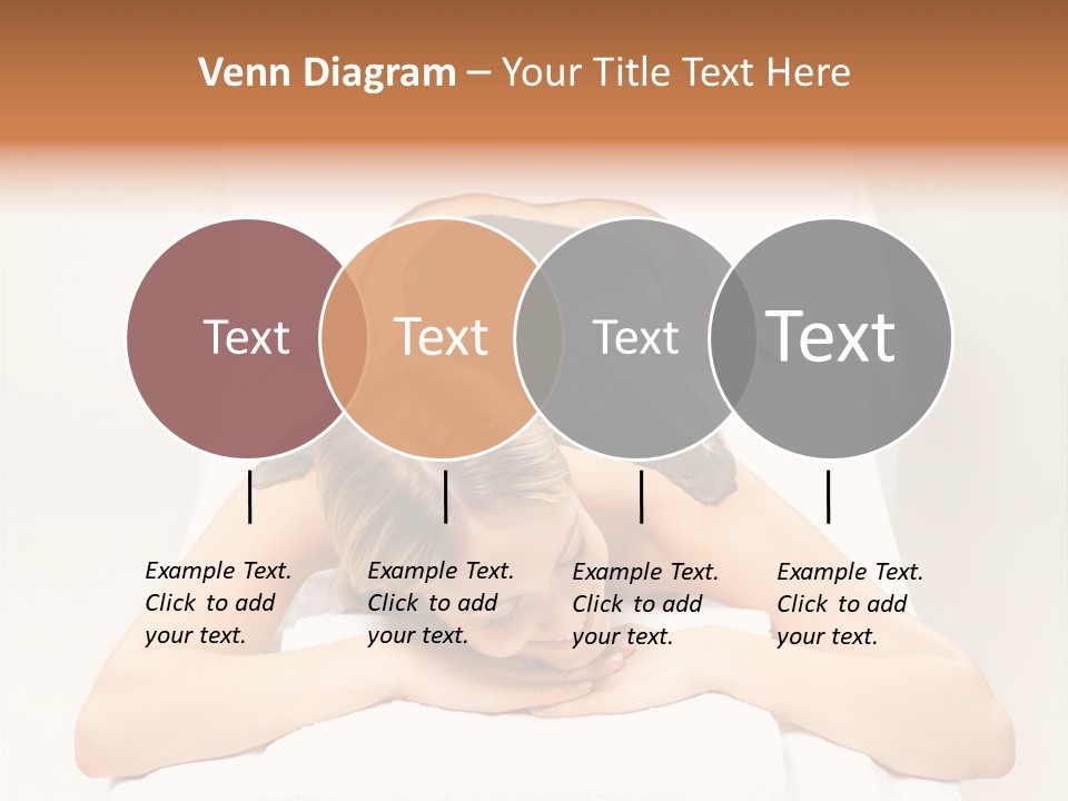 Portrait Of Beautiful Woman Before Spa Treatment PowerPoint Template