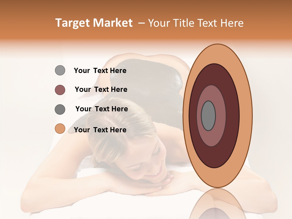 Portrait Of Beautiful Woman Before Spa Treatment PowerPoint Template