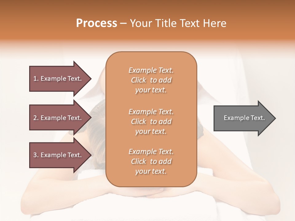 Portrait Of Beautiful Woman Before Spa Treatment PowerPoint Template