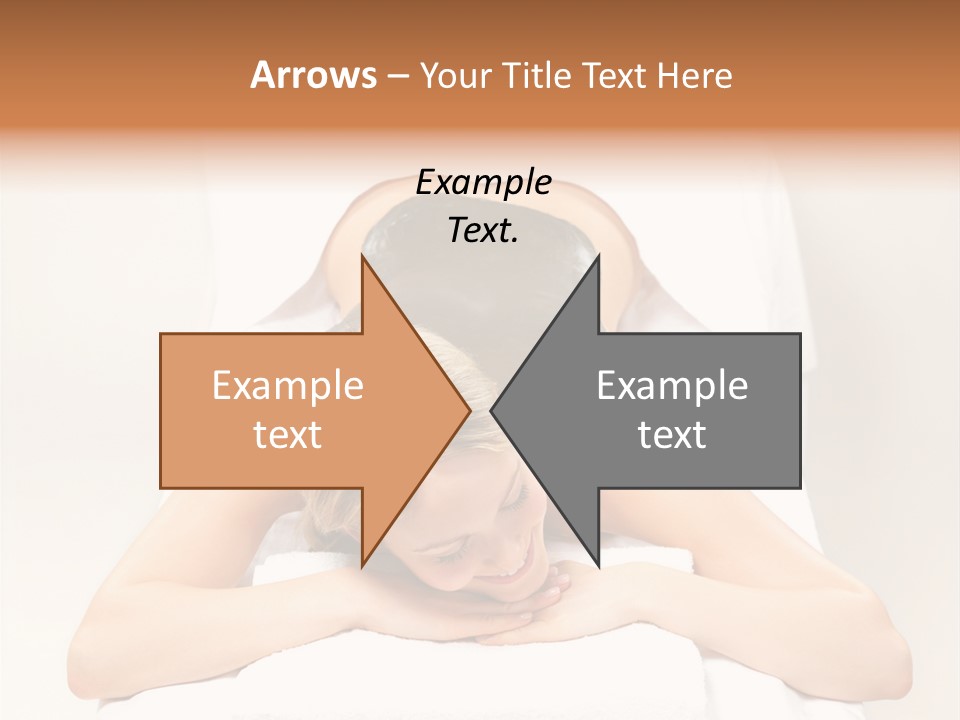 Portrait Of Beautiful Woman Before Spa Treatment PowerPoint Template