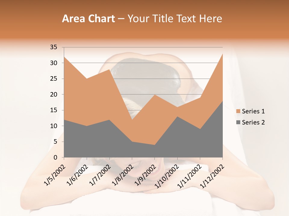Portrait Of Beautiful Woman Before Spa Treatment PowerPoint Template
