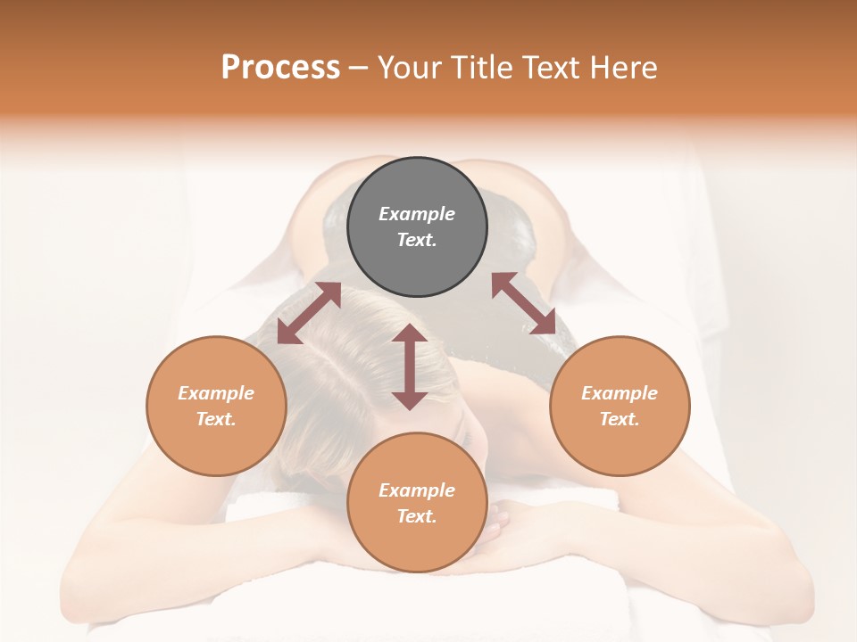 Portrait Of Beautiful Woman Before Spa Treatment PowerPoint Template