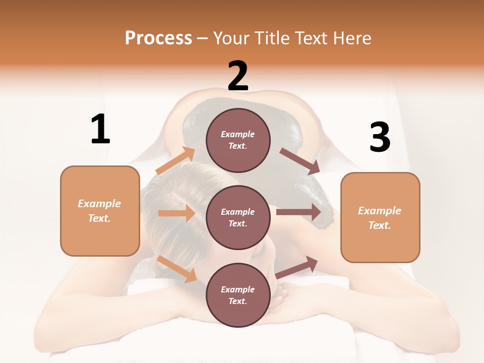 Portrait Of Beautiful Woman Before Spa Treatment PowerPoint Template