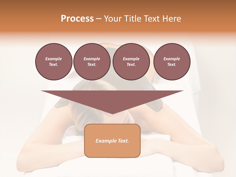 Portrait Of Beautiful Woman Before Spa Treatment PowerPoint Template