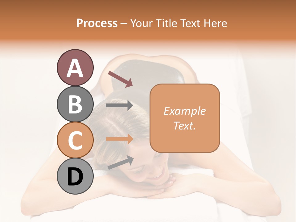 Portrait Of Beautiful Woman Before Spa Treatment PowerPoint Template