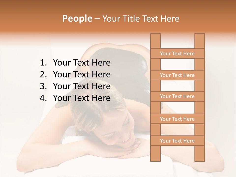 Portrait Of Beautiful Woman Before Spa Treatment PowerPoint Template