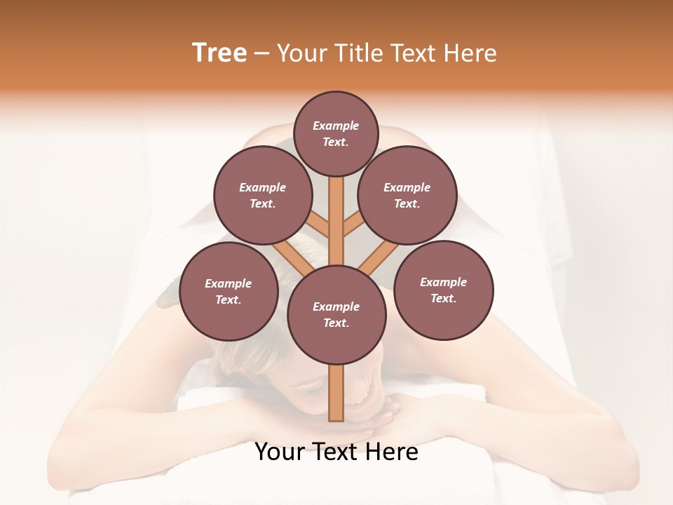 Portrait Of Beautiful Woman Before Spa Treatment PowerPoint Template