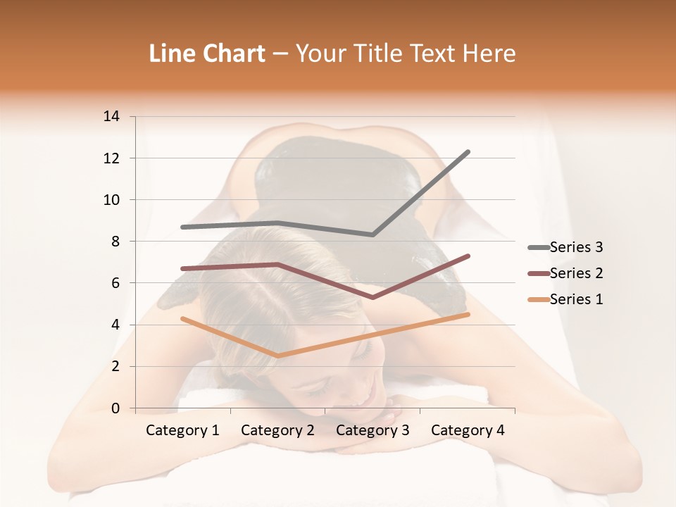 Portrait Of Beautiful Woman Before Spa Treatment PowerPoint Template