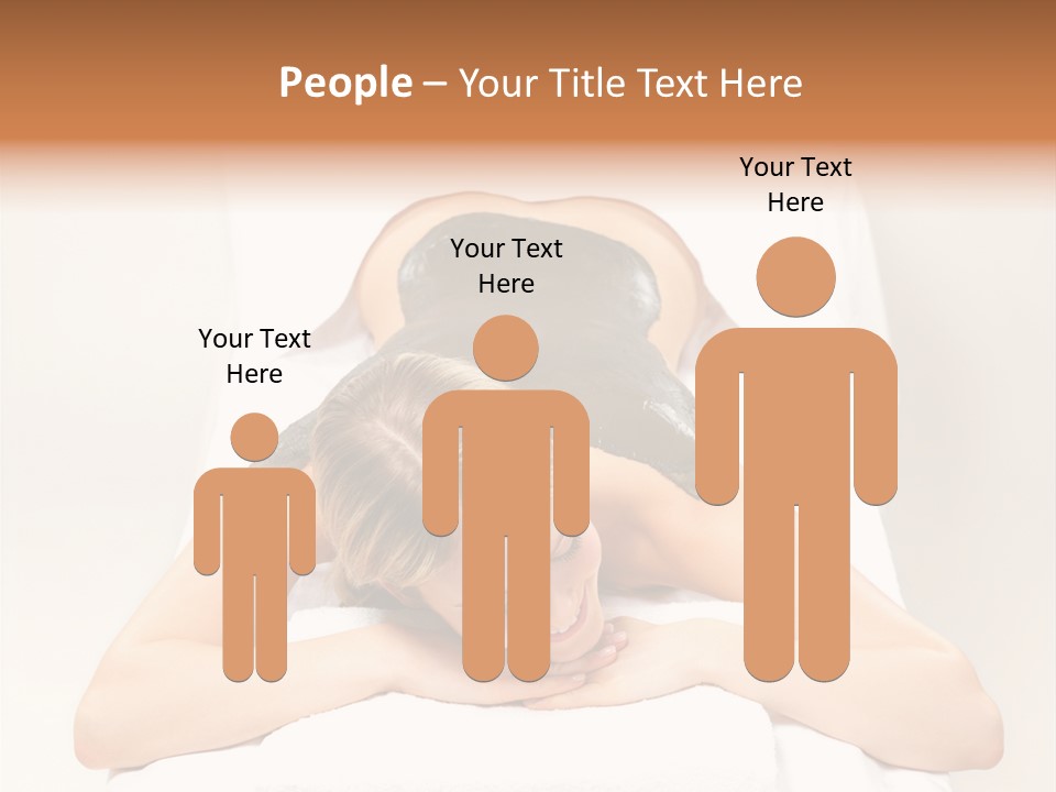 Portrait Of Beautiful Woman Before Spa Treatment PowerPoint Template