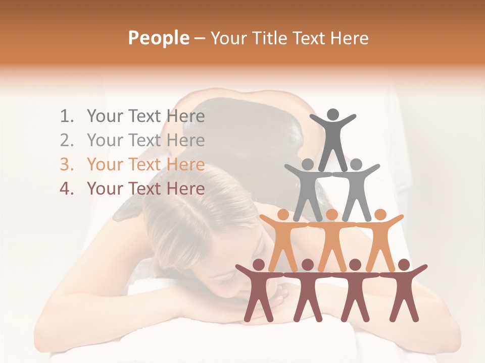 Portrait Of Beautiful Woman Before Spa Treatment PowerPoint Template