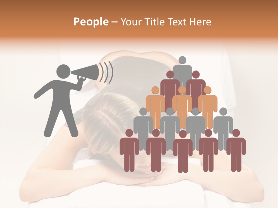 Portrait Of Beautiful Woman Before Spa Treatment PowerPoint Template