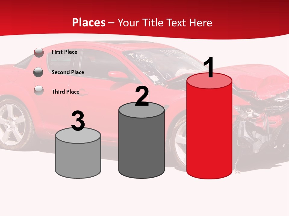 Auto Wreck PowerPoint Template