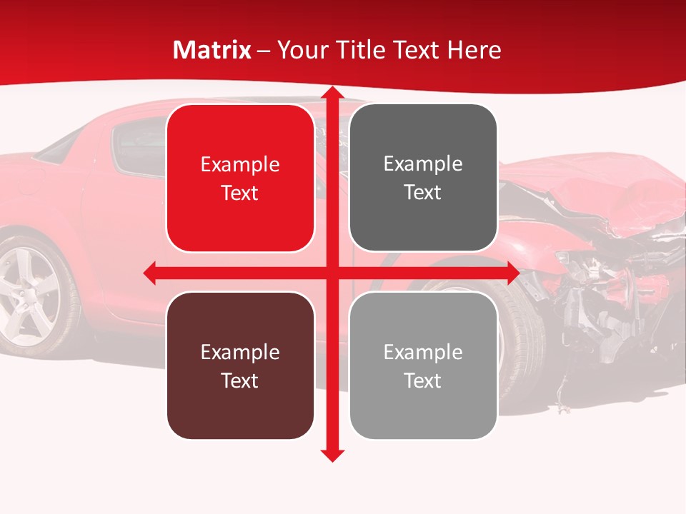 Auto Wreck PowerPoint Template