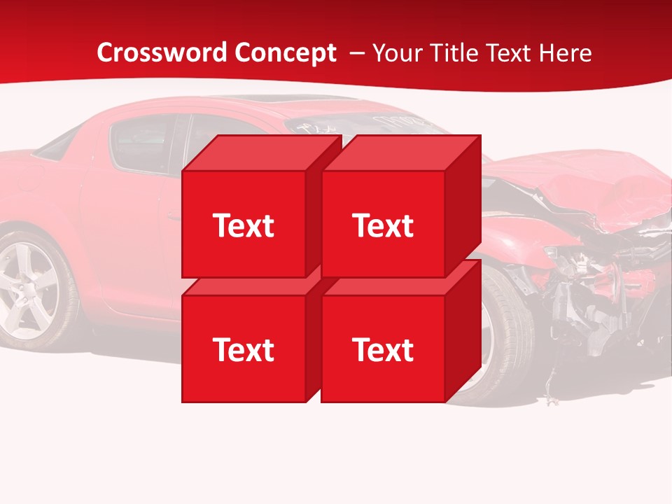 Auto Wreck PowerPoint Template