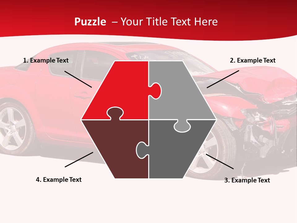 Auto Wreck PowerPoint Template