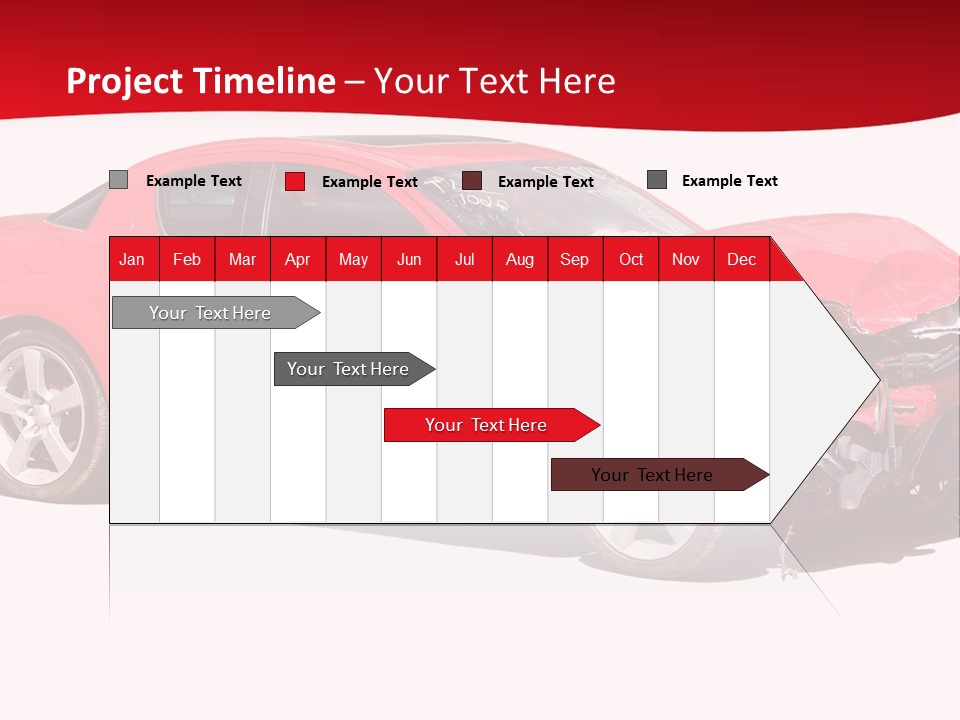 Auto Wreck PowerPoint Template