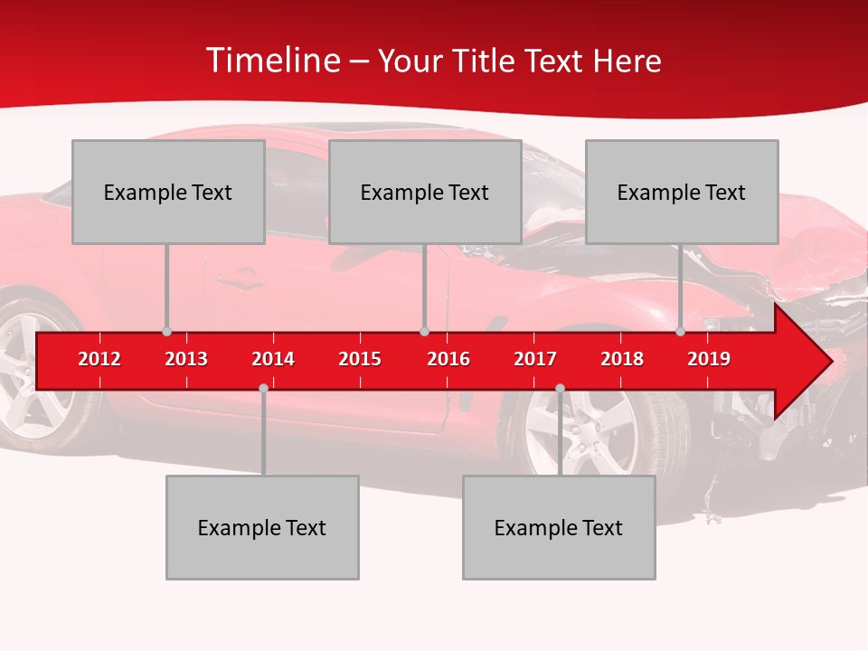 Auto Wreck PowerPoint Template