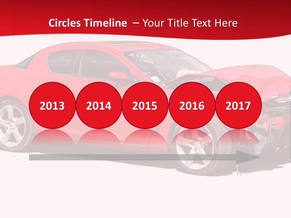 Auto Wreck PowerPoint Template
