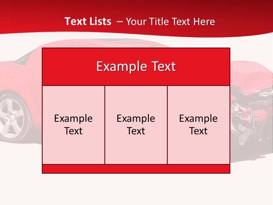 Auto Wreck PowerPoint Template