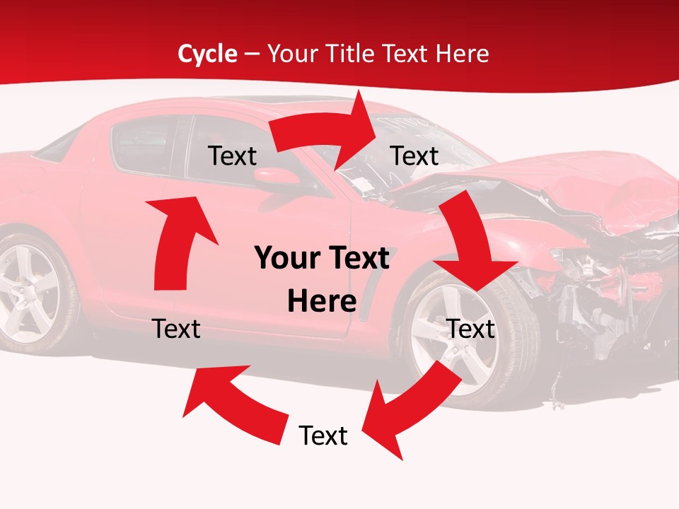 Auto Wreck PowerPoint Template
