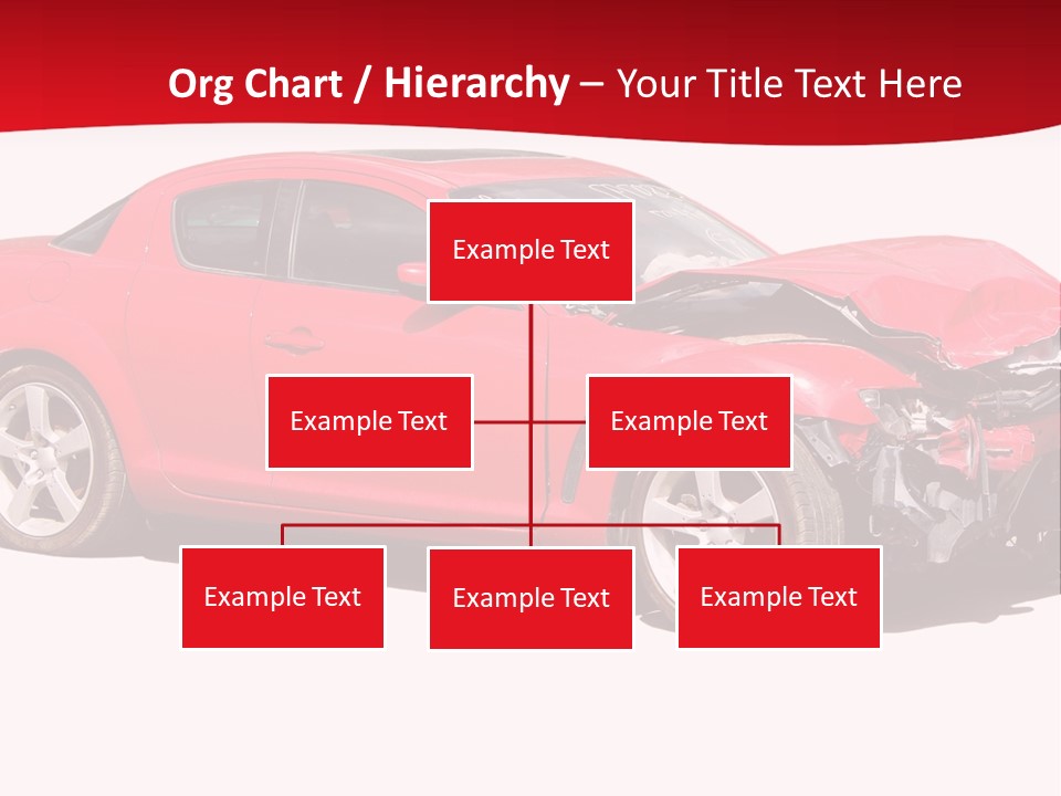 Auto Wreck PowerPoint Template