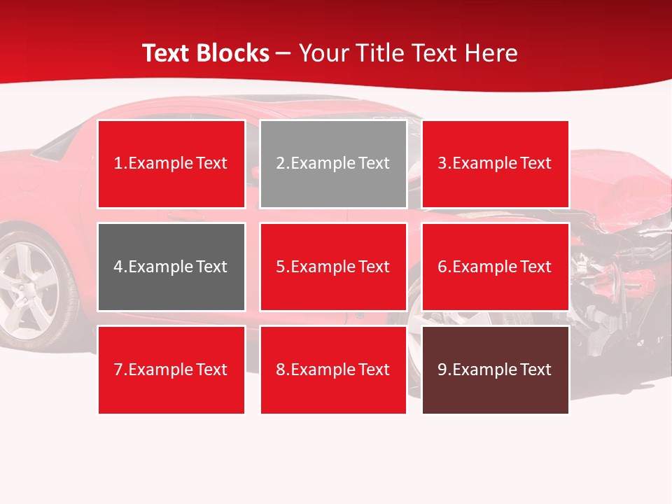 Auto Wreck PowerPoint Template