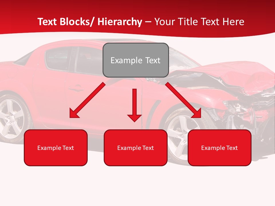 Auto Wreck PowerPoint Template