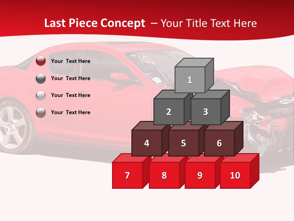 Auto Wreck PowerPoint Template