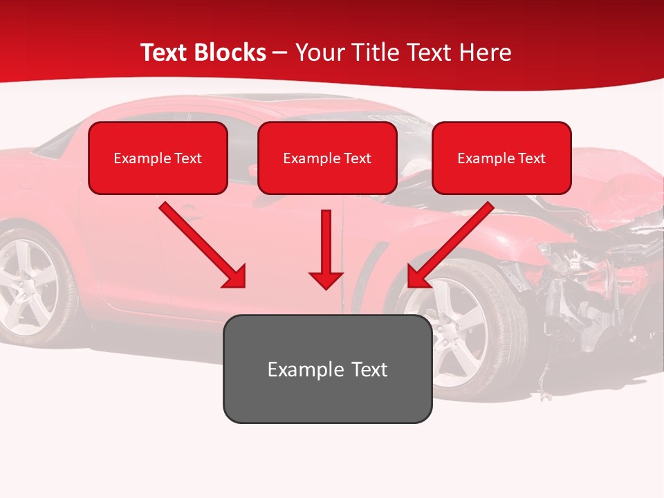 Auto Wreck PowerPoint Template