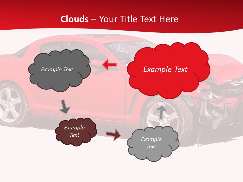 Auto Wreck PowerPoint Template