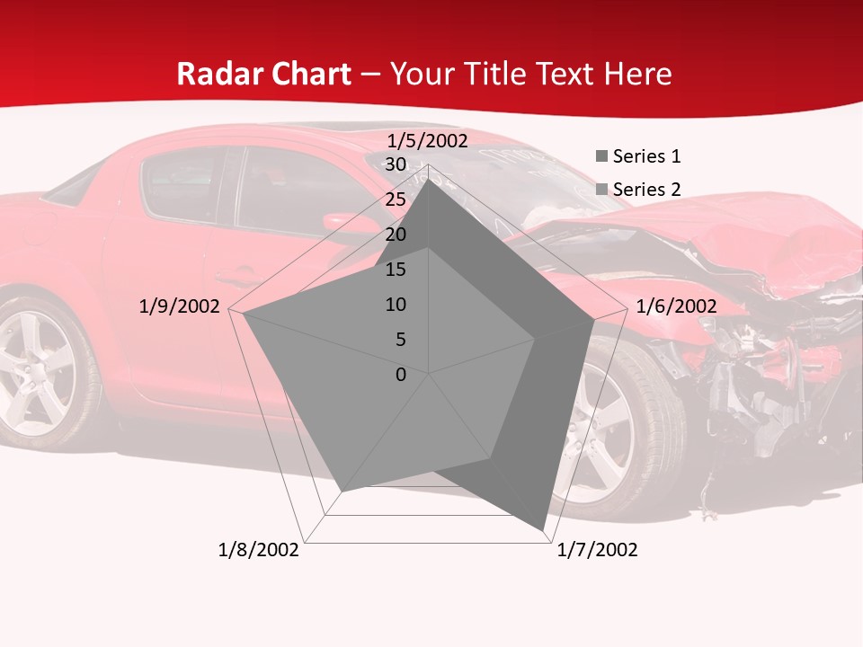 Auto Wreck PowerPoint Template