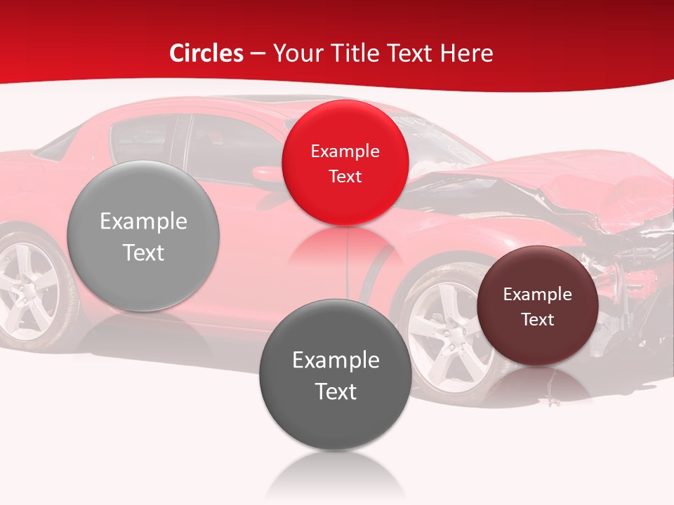 Auto Wreck PowerPoint Template