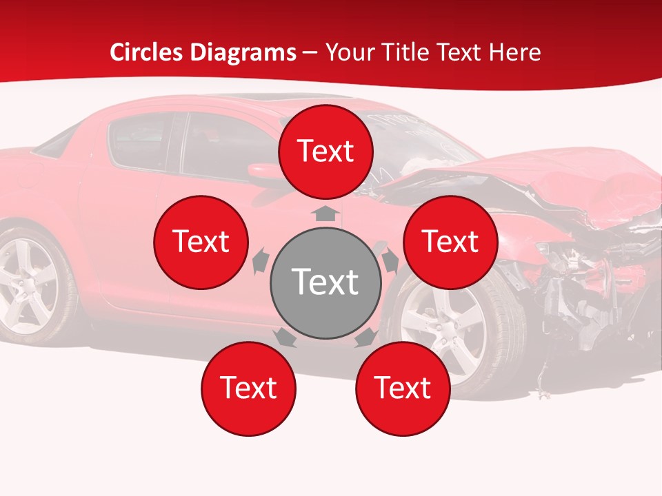 Auto Wreck PowerPoint Template
