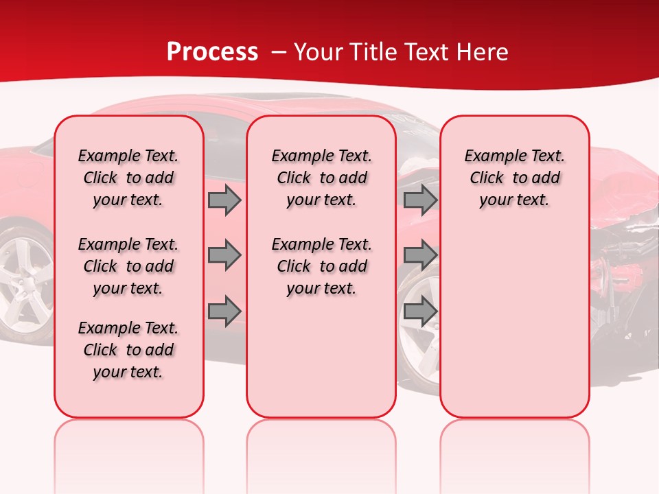 Auto Wreck PowerPoint Template