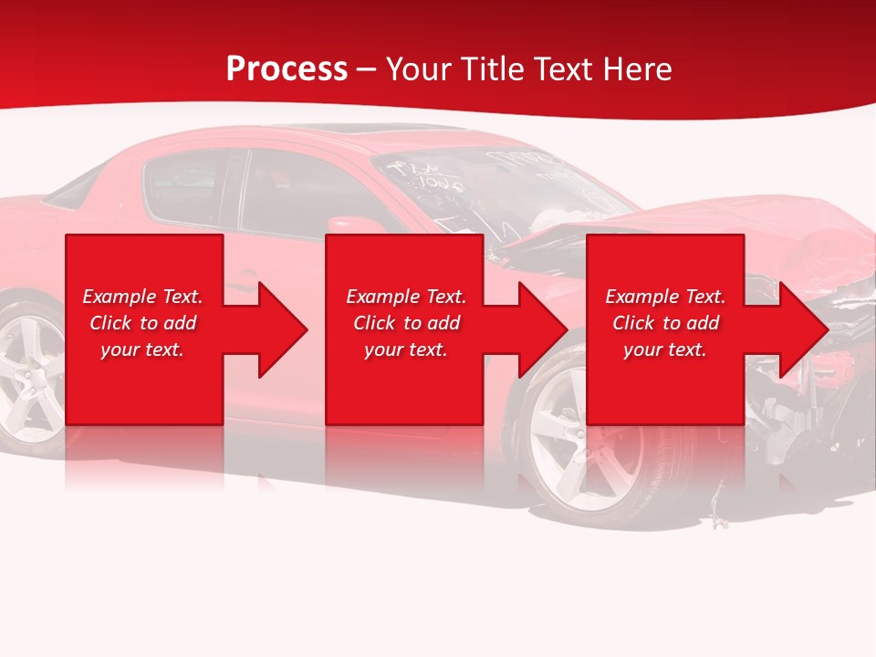 Auto Wreck PowerPoint Template