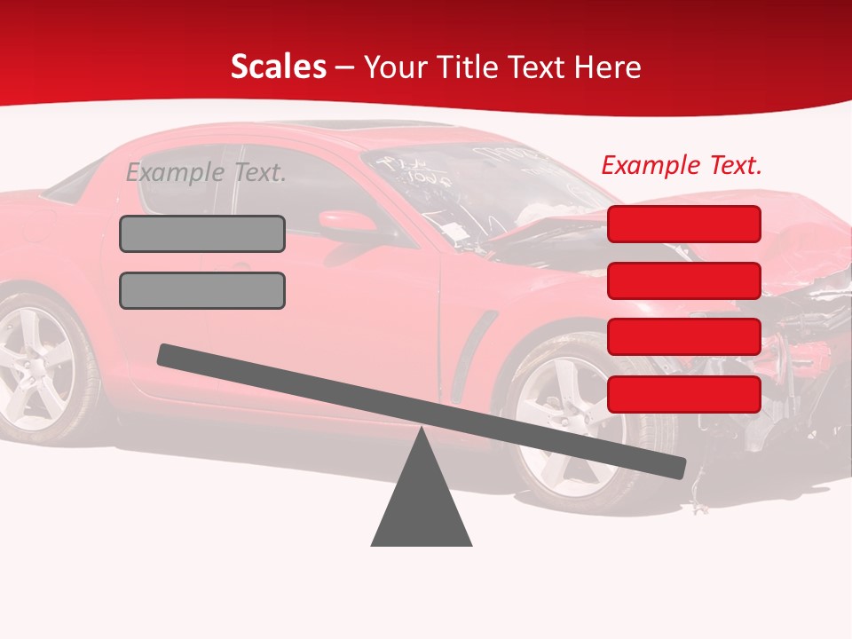 Auto Wreck PowerPoint Template