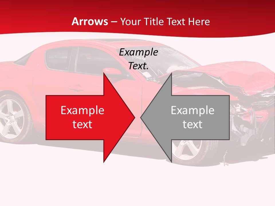 Auto Wreck PowerPoint Template