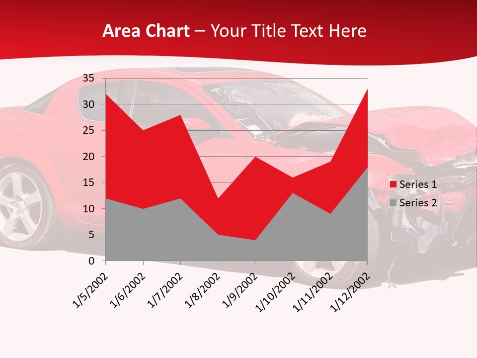 Auto Wreck PowerPoint Template