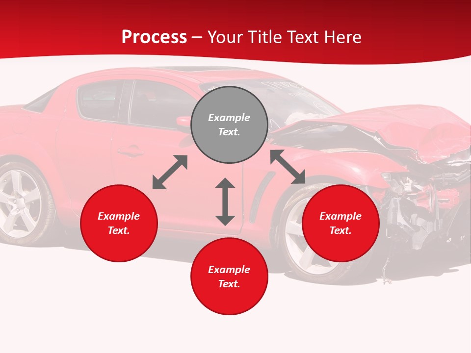 Auto Wreck PowerPoint Template