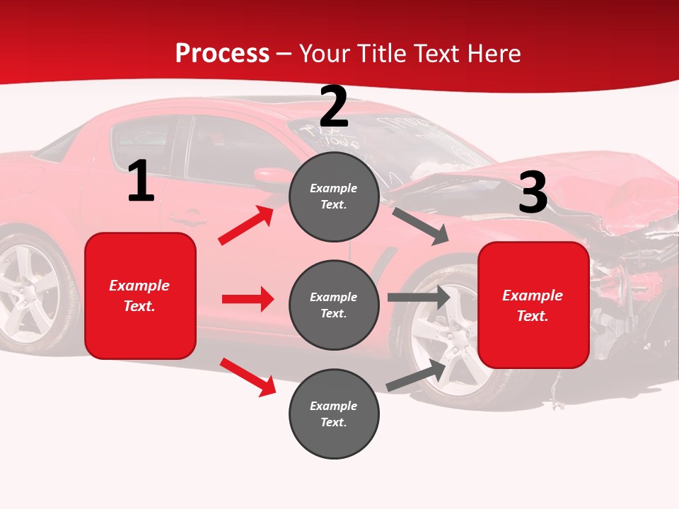 Auto Wreck PowerPoint Template