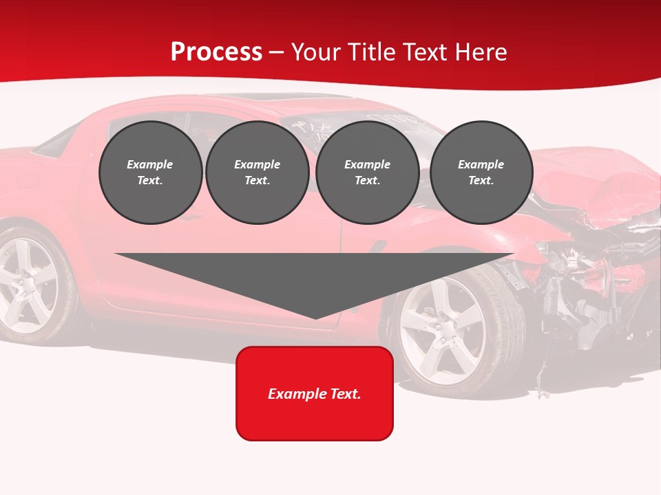 Auto Wreck PowerPoint Template