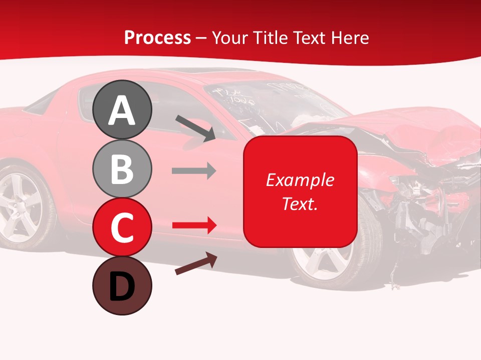 Auto Wreck PowerPoint Template