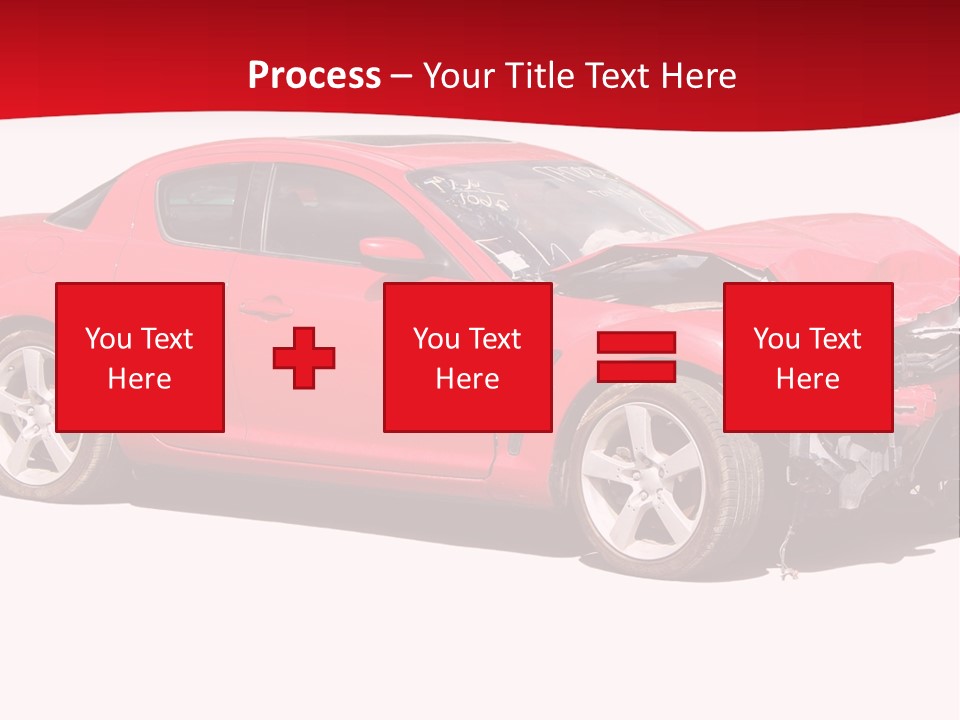Auto Wreck PowerPoint Template
