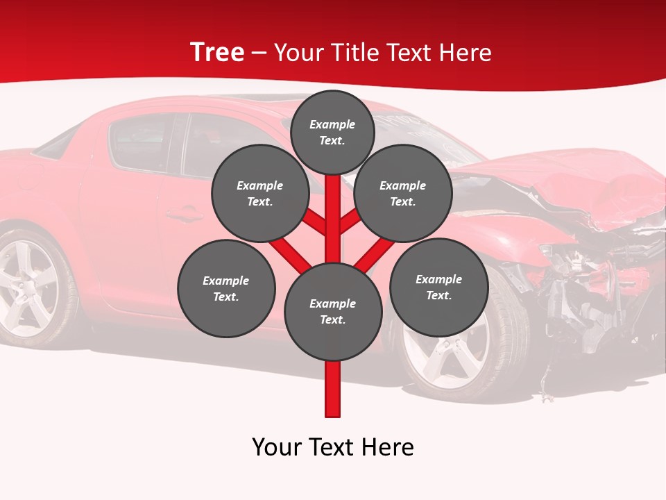 Auto Wreck PowerPoint Template